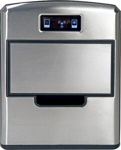 R.G.V. Macchina del Ghiaccio Fabbricatore di Ghiaccio Potenza 150 Watt Produzione 10 Kg/24h colore Acciaio - FG12D Mojito ICE