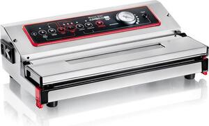 Magic Vac Macchina Sottovuoto Professionale 18 Lt/min Barra saldante da 30cm Struttura in Acciaio Inox - V772PK2 Jumbo 30evo