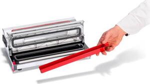Magic Vac Macchina Sottovuoto Professionale 18 Lt/min Barra saldante da 30cm Struttura in Acciaio Inox - V772PK2 Jumbo 30evo