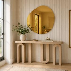 Specchio con finitura dorata – Pure Collection R50