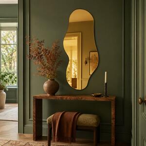 Specchio con finitura dorata – Pure Collection R54