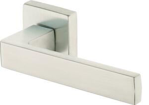 Frosio Bortolo Maniglia Porta con Rosetta Quadra 45 mm finitura Cromo Satinato - Serie Asti