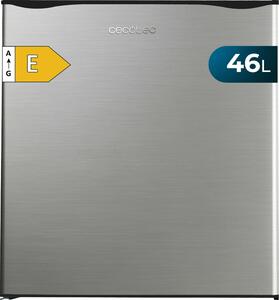 Cecotec Mini Frigo Bar Frigorifero Piccolo Capacit 46 Litri Classe energetica E colore Inox - 02311 GrandCooler 20000 SilentCompress