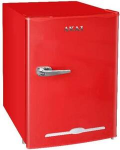 Akai Mini Frigo Frigobar 100 Litri Classe F Raffreddamento Statico colore Rosso - CLASS90K-RD