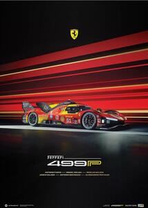 Stampa d'arte Ferrari 499p - 2024, Automobilist