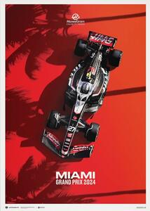 Stampa d'arte MoneyGram Haas F1 Team - Miami Grand Prix - 2024, Automobilist