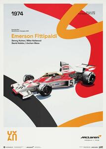 Stampa d'arte McLaren Racing - M23 - 60th Anniversary - 1974, Automobilist