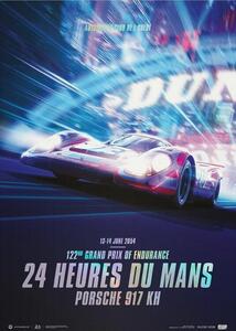 Stampa d'arte Porsche 917 Kh - Future - 24h Le Mans - 2054