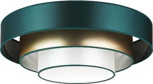 Duolla - Plafoniera LED LUNETA LED/26W/230V diametro 60 cm 4000K verde/oro