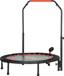 DecHome Mini Trampolino Fitness 102 cm con Manubrio Regolabile Trampolino Elastico Pieghevole colore Nero - R5091BK