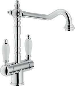 NOBILI Miscelatore Cucina Bicomando con Finitura Cromo lucido - AT18117CR
