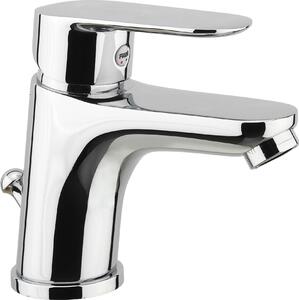 F.lli Fiore Miscelatore Bagno Lavabo Rubinetto Monocomando Misura 1" 1/4 flex 35 cm finitura Cromo - 81CR8120 Serie Kevon