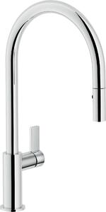 NOBILI Miscelatore Cucina con Doccetta Estraibile Monocomando con Finitura Cromo lucido - FL96137CR