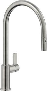 NOBILI Miscelatore Cucina con Doccetta Estraibile Monocomando con Finitura Inox 316L - FL96137IP