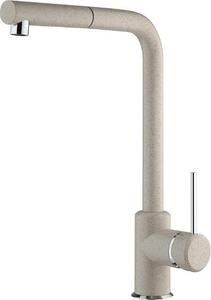 Argo Miscelatore Cucina con Doccetta Estraibile Rubinetto Monocomando colore Avena - 2385 J India