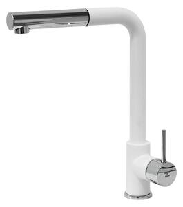 Plados Miscelatore Cucina con Doccetta Estraibile Rubinetto Monocomando colore Cromo e Argan NS N3 - VEMIXEXTL