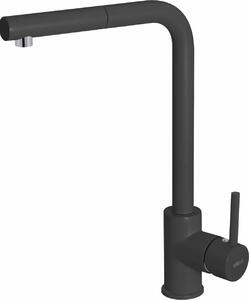 ELLECI Miscelatore Cucina con Doccetta estraibile Rubinetto Monocomando Lavello colore Nero - MGKTRP40 Trail Plus