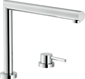 NOBILI Miscelatore Cucina Monocomando con bocca a scomparsa con Finitura Cromo lucido - AQ93513CR