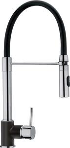 Plados Miscelatore Cucina con Doccetta Rubinetto Monocomando Lavello colore Cromo - Showermid