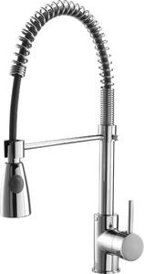 CM Miscelatore Cucina con Doccetta Rubinetto Monocomando colore Cromo - 90220 MISCCRM Alabro