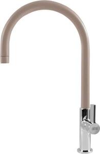 ELLECI Miscelatore Cucina in Granitek Girevole con Becco a G Volta G43 - MGKVTA43