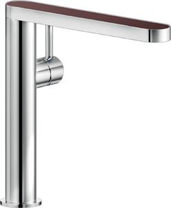 NOBILI Miscelatore Cucina Monocomando con Finitura Cromo lucido e Rosso Jaipur - MH109113RJCR