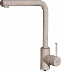 ELLECI Miscelatore Cucina Rubinetto Monocomando Lavello finitura Granitek colore Avena G51 - MGKTRA51 Trail
