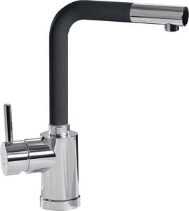 Plados Miscelatore Cucina Rubinetto Monocomando Lavello con Canna a L colore Cromo - POLYTEK20