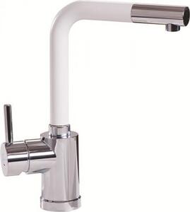Plados Miscelatore Cucina Rubinetto Monocomando materiale Ultrametal colore Cromo 40 + Nero UM44 - POLYTEK20