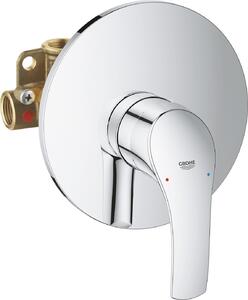 GROHE Miscelatore doccia a parete rubinetto bagno monocomando colore Cromo - Eurosmart New - 33556002