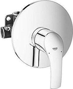 GROHE Miscelatore doccia a parete rubinetto bagno monocomando colore Cromo - Eurosmart New - 33556002