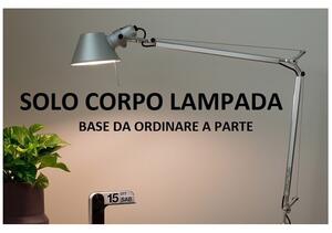 Artemide Tolomeo mini colore alluminio lampada E27 SOLO CORPO LAMPADA