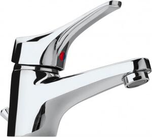 PAINI Miscelatore Lavabo Monocomando Rubinetto bagno con Scarico colore Cromo - 04CR211P1 Pilot