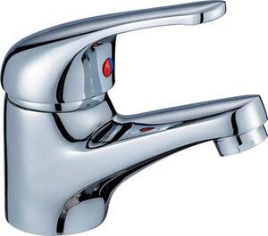 CROLLA Miscelatore Lavabo Sirio H23 Ottone Cromato + Piletta 1"1/4