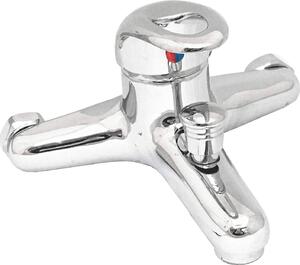RUBINETTERIE ASSOCIATE Miscelatore Vasca monocomando rubinetto bagno colore Cromo - TY-G003 Serie Globo