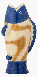 Vaso decorativo in gres dipinto a mano Irving, alt. 22 cm