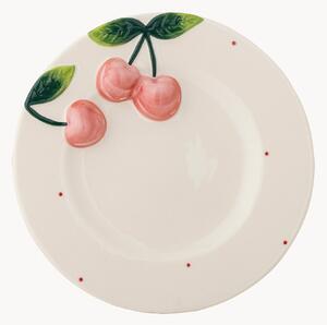 Set di 6 piatti da colazione dipinti a mano Berrie