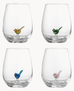 Set di 4 bicchieri in vetro soffiato Misa