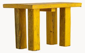 Sgabello in legno di recupero Porir