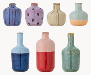 Set di 7 vasi in gres dipinti a mano Maien, alt. 14 cm