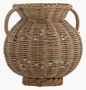 Vaso in rattan Uni, alt. 26 cm