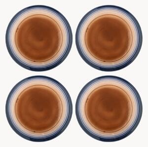 Set di 4 piatti piani Tatum
