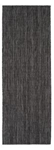 Passatoia da interno ed esterno nera 80x250 cm Mira 1450 – Ayyildiz Carpets