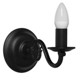 Brilagi - Lampada da parete IMPERO 1xE14/60W/230V nera