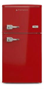 PYRAMIDEA Frigorifero Doppia Porta Capacit 100 Litri Classe Energetica E Raffreddamento Statico colore Rosso - MAMBO105R