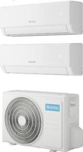 OLIMPIA SPLENDID Climatizzatore Dual Split Inverter 12000+12000 Btu Condizionatore con Pompa di Calore Classe A++/A+ R32 Wi-Fi (Unit Interna + Uni