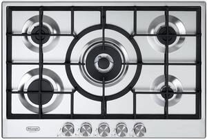 De Longhi NSL575X Piano Cottura 5 Fuochi a Gas 75 cm colore Inox