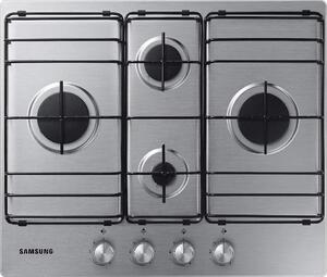 Samsung NA64H3110BS/T1 Piano Cottura 4 Fuochi a Gas 60 cm colore Inox