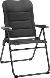 Brunner OUTLET - Sedia da Giardino Pieghevole in Alluminio 65x57x95h cm colore Nero - 3D Compact