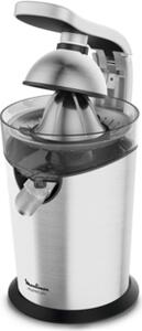 Moulinex OUTLET - Spremiagrumi elettrico Semi professionale Potenza 300 watt Leva a Pressione colore Inox - PC700D10 Vitapress Pro